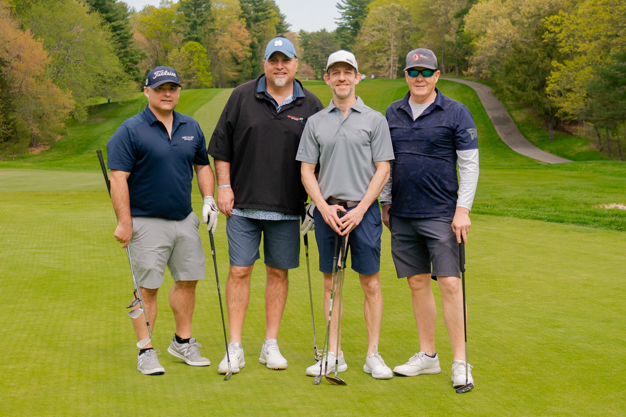 Give Moor Golf Charity 2024 Image of golfers from the Give Moor Charity match.